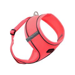 Tailpetz Step İn Göğüs Tasması (L) Neon Pembe