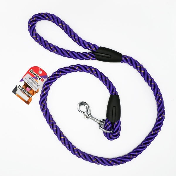 Euro Dog Köpek Gezdirme Tasması Mor 18 Mm 120 Cm