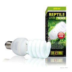 Exo Terra Sürüngen Kompact Florasan 25W 5.0 Uvb