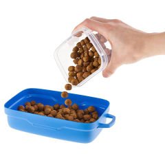 Ferplast Pet Risto Plastik Köpek Mama ve Su Kabı 1 Lt