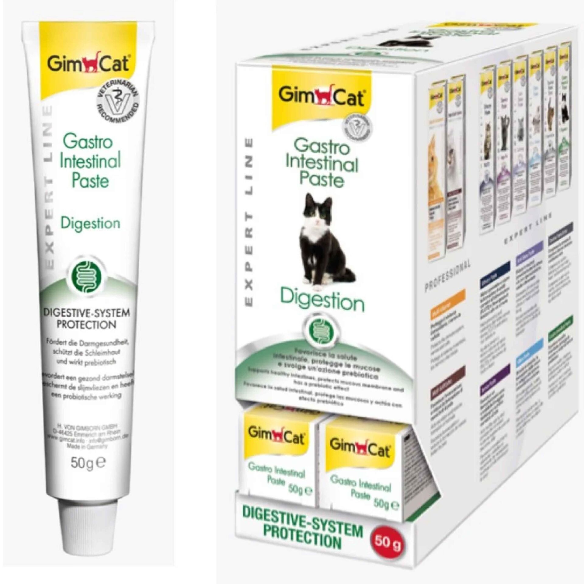 Gimcat Probiotik İçerikli Gastrointestinal Kedi Macunu 50 gr