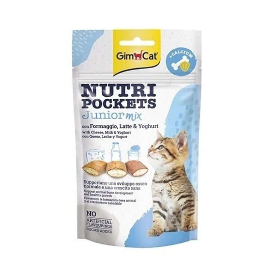 Gimcat Nutripockets Kedi Ödülü Junior Mix 60 gr