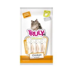 Truly Tavuklu ve Biftekli Sıvı Kedi Ödül Maması 14 Gr 5 Adet