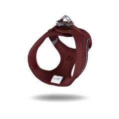 Tailpetz Air Mesh Harness Köpek Göğüs Tasması Medium Bordo 31-50x42-69 Cm