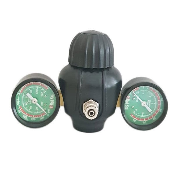 Red Sea Tüpler için Co2 Regülatör 2 Sayaçlı 95 Gr