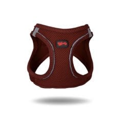 Tailpetz Air Mesh Harness Köpek Göğüs Tasması Xsmall Bordo 20-34x23-38 Cm