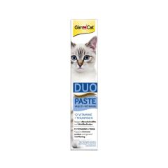 Gimcat Duo Paste Tuna Balıklı Multivitamin Kedi Macunu 50 gr
