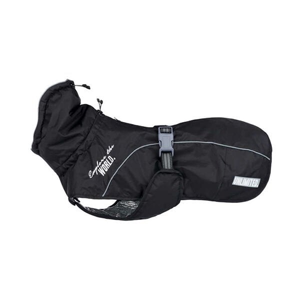 Trixie Kilitlenebilir Astarlı Köpek Paltosu Siyah Small 35 Cm