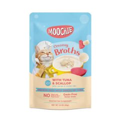 Moochie Ton Balıklı ve Deniz Taraklı Çorba Kedi Ödülü 40 Gr