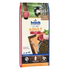 Bosch Adult Tahılsız Kuzu Etli ve Pirinçli Yetişkin Köpek Maması 15 Kg