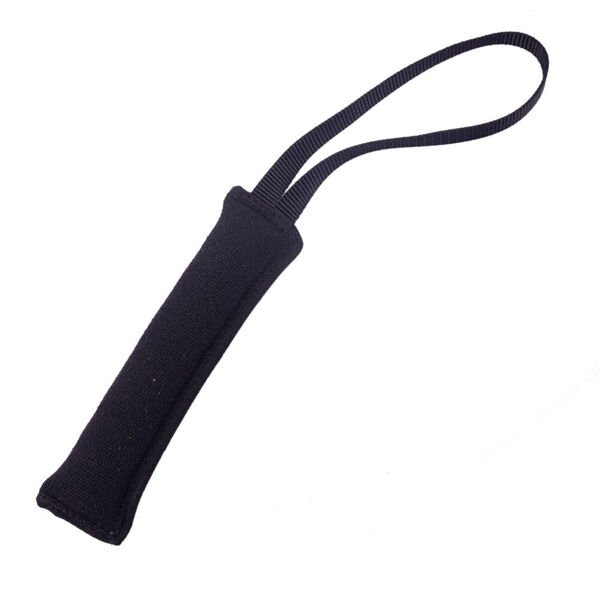 Doggie Pamuk Kumaş Köpek Isırma Yastığı Siyah 2x5-20 Cm