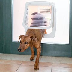 Ferplast Swing 11 Otomatik Köpek Kapısı Kahverengi 31x9x38 Cm