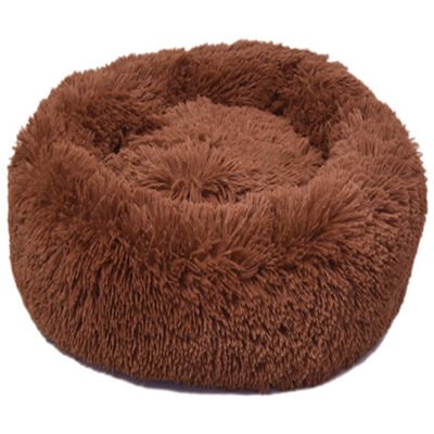 Dubex Ponchik Peluş Yuvarlak Yatak Tarçin Small 50x9h cm