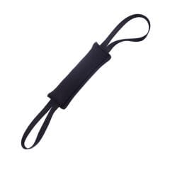 Doggie Pamuk Kumaş Köpek Isırma Yastığı Siyah 2x5-25 Cm