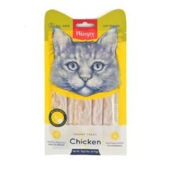 Wanpy Tavuklu Sıvı Kedi Ödül Maması 5x14 Gr