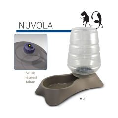 Mp Nuvola Kedi ve Köpek Hazneli Mama Kahverengi 11 Lt