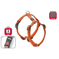 Karlie Kilitli Köpek Göğüs Tasması Small Turuncu 35-45 Cm