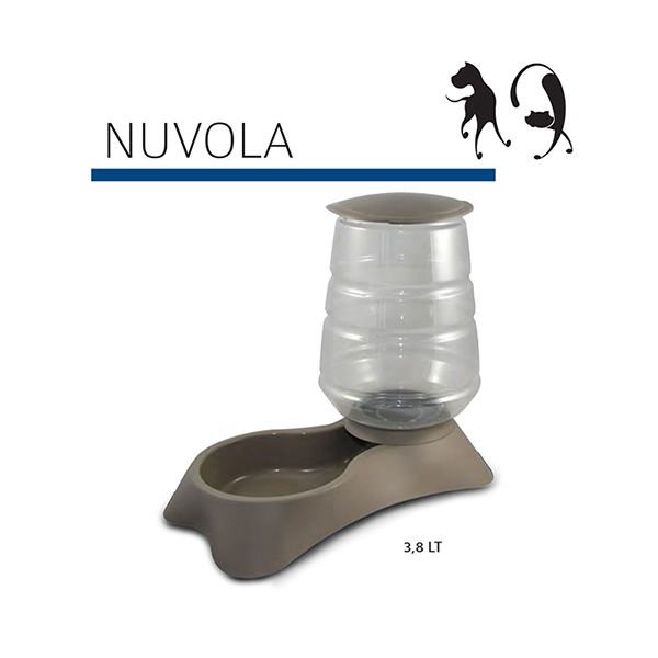 Mp Nuvola Kedi ve Köpek Hazneli Su Kabı Kahverengi 3.8 Lt