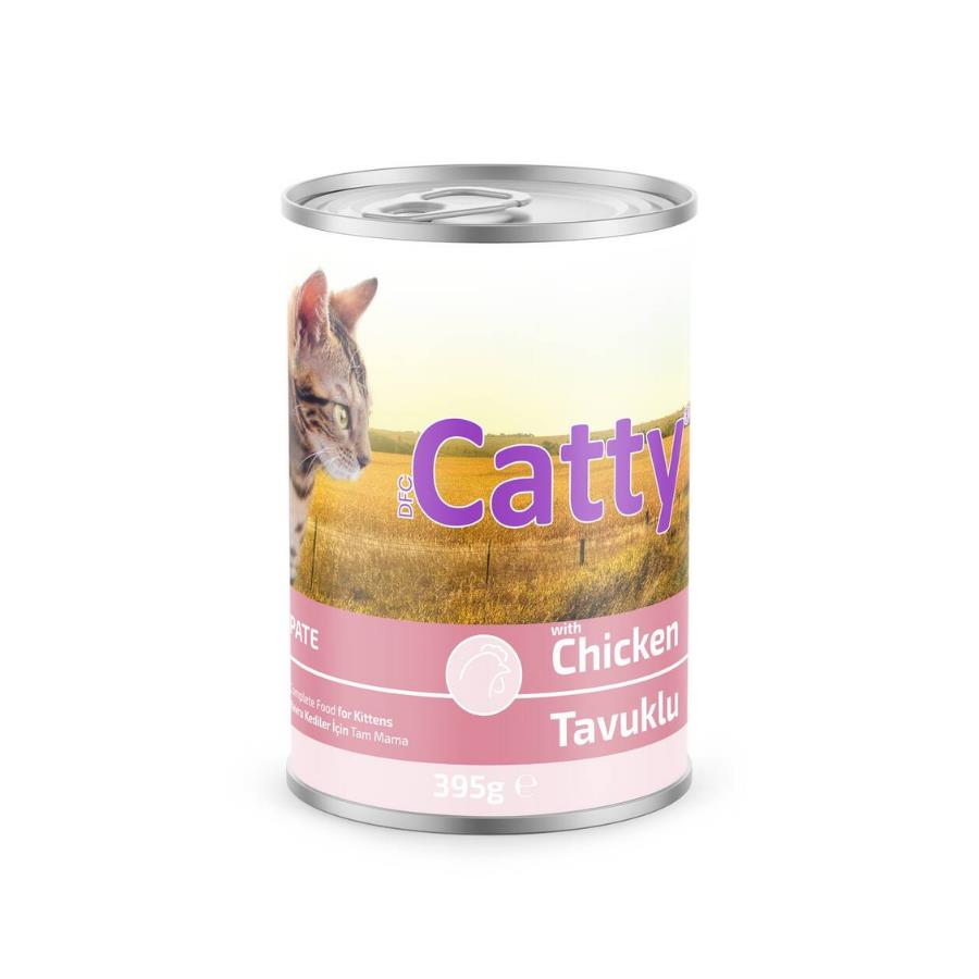 Catty Pate Tavuklu Yavru Kedi Konservesi 395 Gr