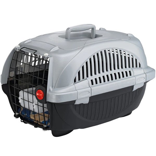 Ferplast Atlas Deluxe 10 Mini Köpek ve Kedi Taşıma Çantası Siyah 34x50.7x30 Cm