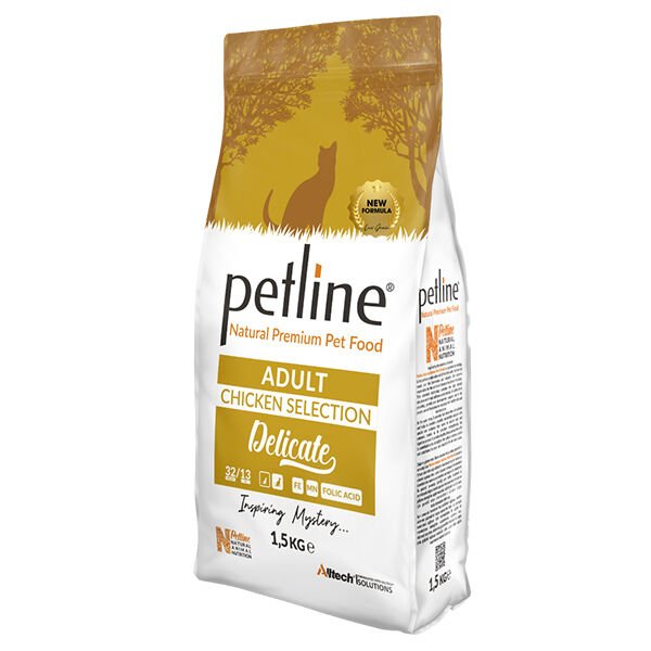 Petline Natural Delicate Adult Tavuklu Yetişkin Kedi Maması 1.5 Kg