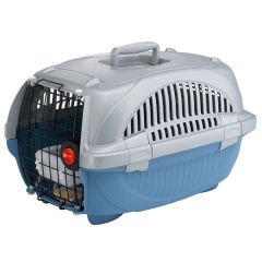 Ferplast Atlas Deluxe 20 Köpek ve Kedi Taşıma Çantası Mavi 37x57x33 Cm