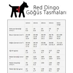 Red Dingo Stars Hot Pembe Lime Yıldızlı Köpek Göğüs Tasması 25 Mm