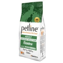 Petline Natural Rainbow Adult Tavuklu Yetişkin Kedi Maması 1.5 Kg