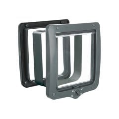 Trixie Dört Yönlü Kedi Kapısı Xlarge Gri 24x28 Cm