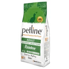 Petline Natural Rainbow Adult Tavuklu Yetişkin Kedi Maması 12 Kg