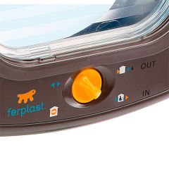 Ferplast Swing 9 Otomatik Kedi ve Köpek Kapısı Kahverengi 26x10x31 Cm