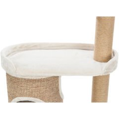 Trixie Falco Kedi Tırmalama ve Oyun Evi Açık Gri/Kahverengi 117 Cm