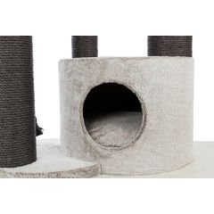 Trixie Michele Kedi Tırmalama ve Oyun Evi Xxlarge Açık Gri 133 Cm
