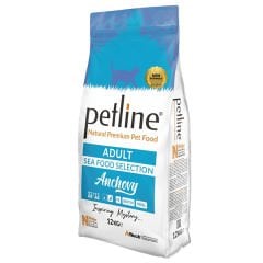 Petline Natural Adult Hamsi Balıklı Yetişkin Kedi Maması 12 Kg