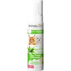 Royalist Parabensiz Aloe Vera Özlü Kedi ve Köpek Köpük Şampuan 200 Ml