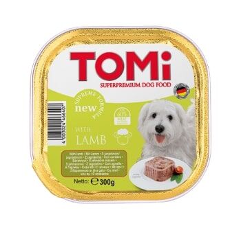 Tomi Köpek Kuzu Etli Pate Yaş Mama 300gr
