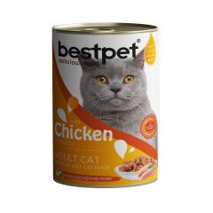 Bestpet Tavuklu Yetişkin Kedi Konservesi 400 gr