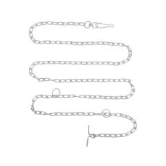 Doggie Galvaniz Köpek Bahçe Bağlama Zinciri 0.4x300 Cm