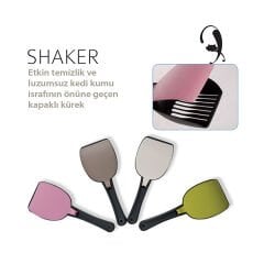 Mp Bergamo Shaker Kapaklı Kedi Kum Küreği 27 Cm