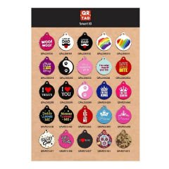 ProOne Qr Tag Smart Id İsimlik Kedi ve Köpek Künyesi 1 Adet