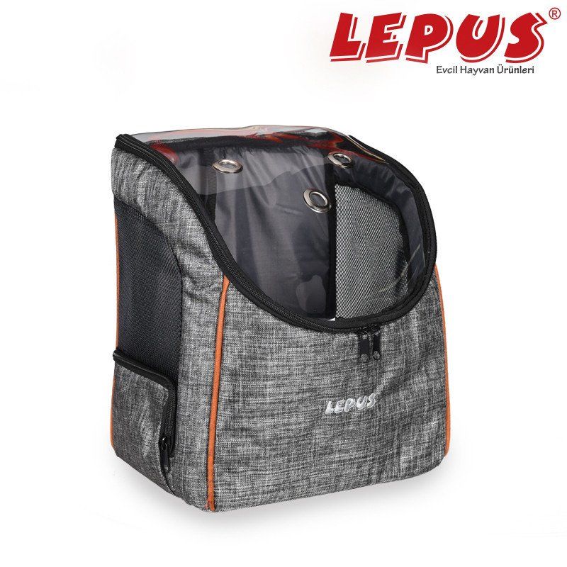 Lepus Sırt Çantası Gri 30x25x40h cm