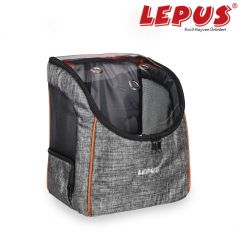 Lepus Sırt Çantası Gri 30x25x40h cm