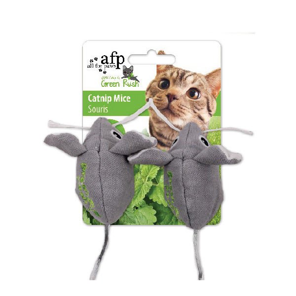 Afp Green Rush Kedi Otlu Fare Kedi Oyuncağı