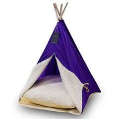 Bedspet Kedi Ve Küçük Irk Köpek Çadırı 60x60x80 Cm Mor