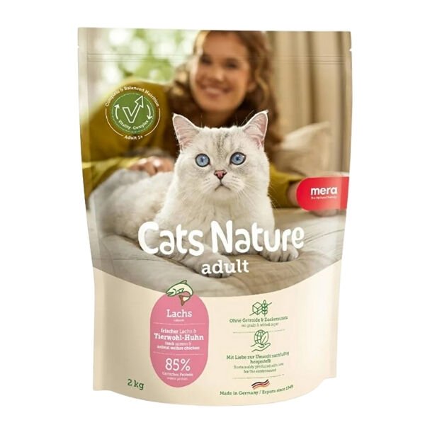 Mera Cats Nature Somonlu Yetişkin Kedi Maması 2 Kg