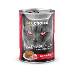Prochoice Kuzulu Yetişkin Kedi Konservesi 400 gr