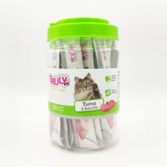 Truly Palamut ve Ton Balıklı Sıvı Kedi Ödül Maması 14 Gr 30 Adet