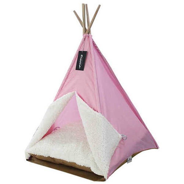 Bedspet Kedi Ve Küçük Irk Köpek Çadırı 60x60x80 Cm Pembe