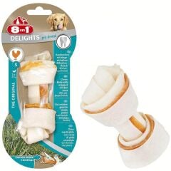 8in1 Delights Pro Dental Düğümlü Tavuk Etli Köpek Kemiği S 35 gr