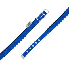 Doggie Comfort Dokuma Köpek Boyun Tasması Medium Mavi 1.5x25-30 Cm